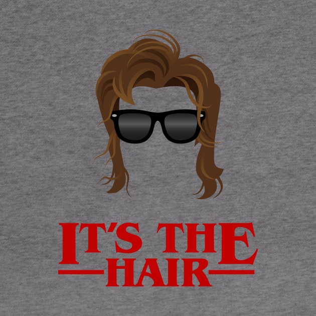 Stranger Things It's the Hair by designedbygeeks